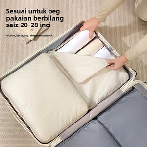 Beg Simpanan Pakaian, Beg Mampatan Mudah Alih Perjalanan, Kalis Air dan Kalis Lembapan, Sesuai untuk Penyusun Jaket Bawah, Reka Bentuk Cantik, untuk Kegunaan Rumah Travel Bags Organizers