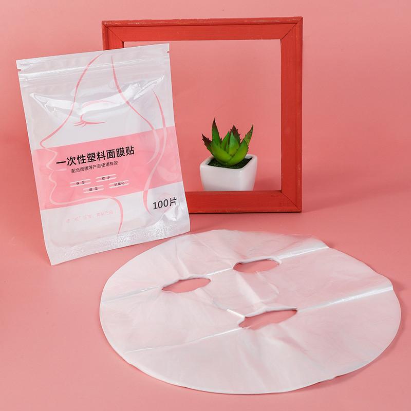 Mặt Nạ Ni Lông Ủ Tê Màng Dưỡng Ẩm Chất Liệu Pe An Toàn Combo 100 Miếng