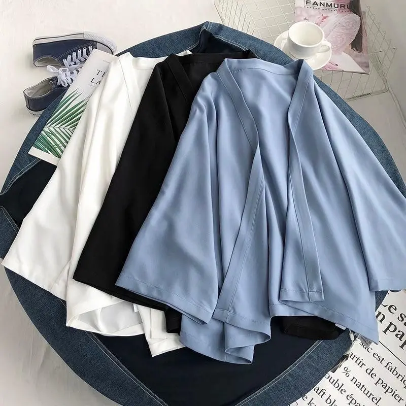 Atasan Cardigan Wanita Polos  - jelly outer - outer lengan panjang - Basic outer korean style Oversize 8