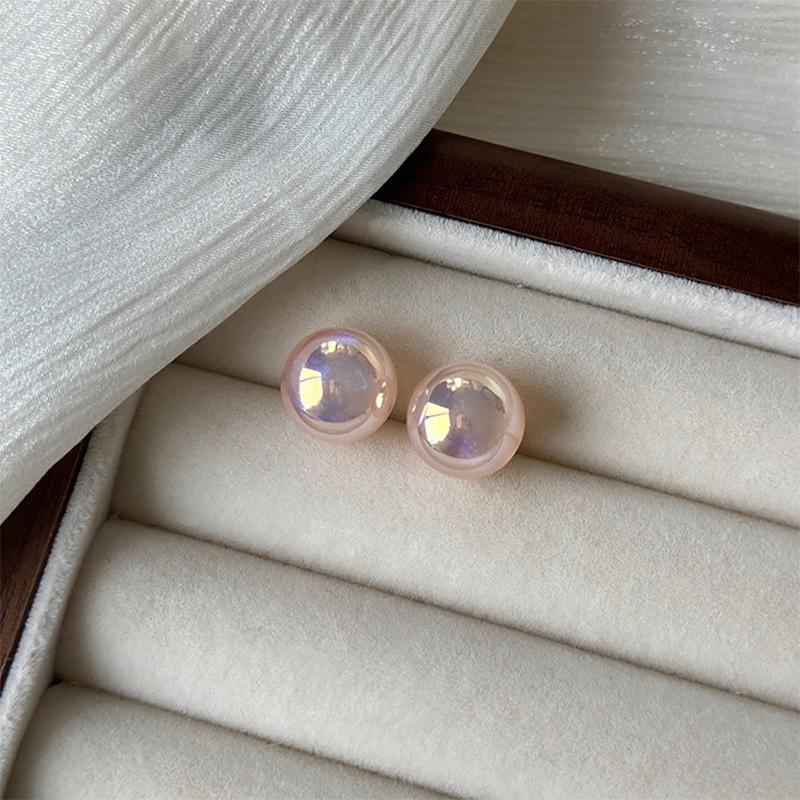 Product Introduction of Fashion Pink  Stud Earrings For Beauty Women Simple Elegance Light Luxury Ear Accessories Fashion Party  Gifts 22