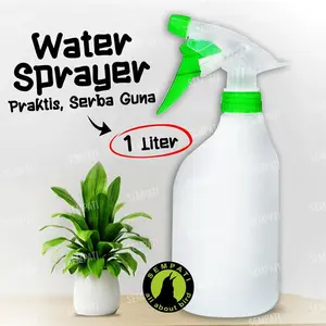 SEMPATI Botol Spray 1 Liter Semprotan Tanaman/ Semprotan Air Hand Sprayer / Semprotan Burung Kucing Anjing Import Botol Alat Penyiram Tanaman Bunga Kembang Sehat