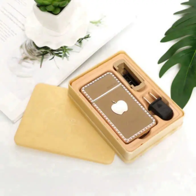 Máy Cạo Râu Mạ Vàng Hình Quả Táo Thiết Kế Sạc Điện Tiện Lợi Chạy Êm Dễ Sử Dụng Tại Nhà 8