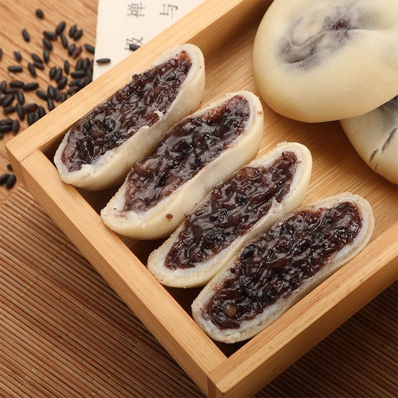 Bánh Nướng Đậu Đỏ Gạo Lứt Khoai Mỡ Hộp 450g Vị Ngọt Tự Nhiên - Đồ Ăn Vặt Nhà Họ Chu 5
