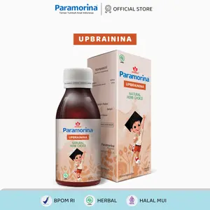 Paramorina Upbrainina 100 ml - Teman belajar - Madu Anak - Vitamin belajar bicara