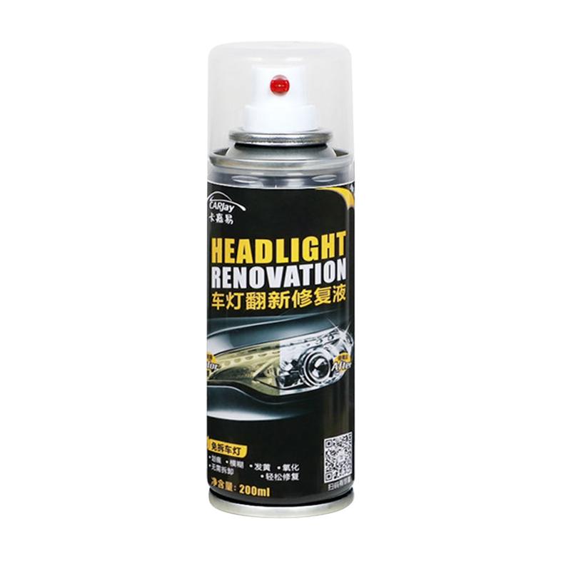 Product Introduction of Car Headlight Repair Fluid Headlight Repair Kit Restoration Fluid Refill Bottle Car Headlight Scratch Repair Polishing 45