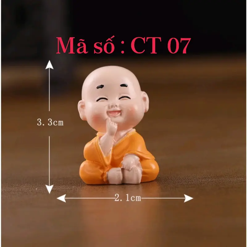 tượng chú tiễu mini trang trí tiểu cảnh Decor Decor Phòng Trang Trí Nhà 6