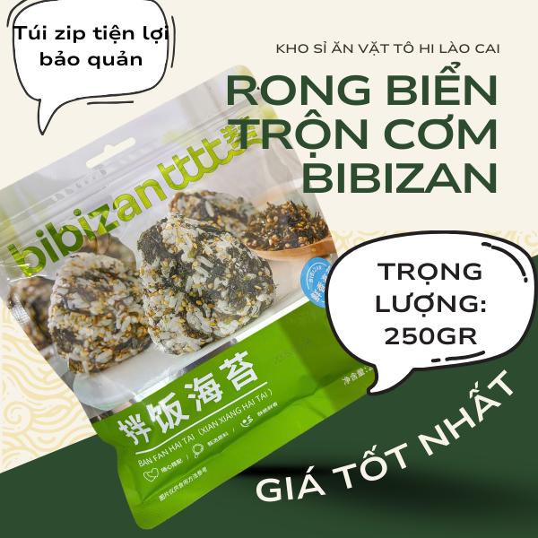 Combo 1kg 04 gói RONG BIỂN TRỘN CƠM BIBIZAN – GIÒN RỤM THƠM NGON TIẾT KIỆM HƠN! rong biển vụn xanh rong biển vụn rắc cơm