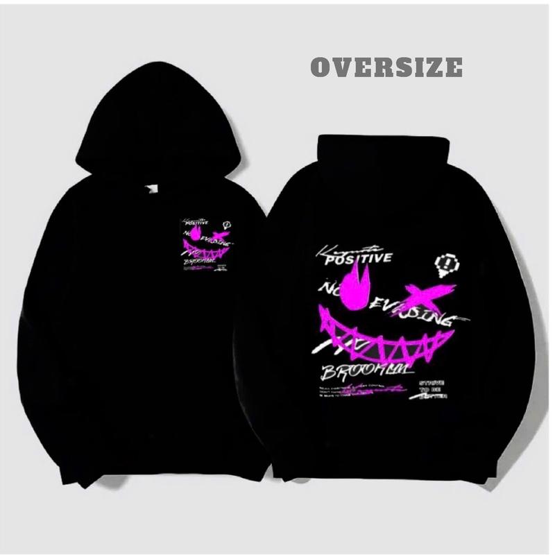 ÁO KHOÁC HOODIE NỈ MẶT CƯỜI HỒNG FORM RỘNG UNISEX CHO CẢ NAM VÀ NỮ MẶC ĐỀU ĐẸP CÓ BIGSIZE Menswear Cotton Women Top