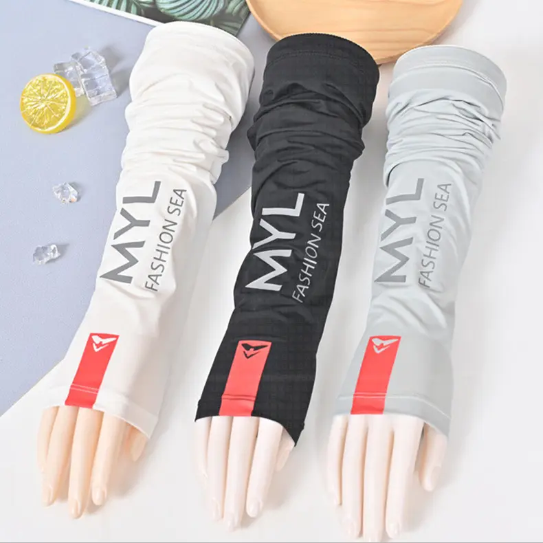 Tay Áo Băng Chống Nắng, Thể Thao Câu Cá Nam, Bảo Vệ Cánh Tay Mùa Hè Hợp Xu hướng Đạp Xe, Dễ Phối Đồ Ngoài Trời, Chống Tia UV, Che Nắng, Mùa Hè 5
