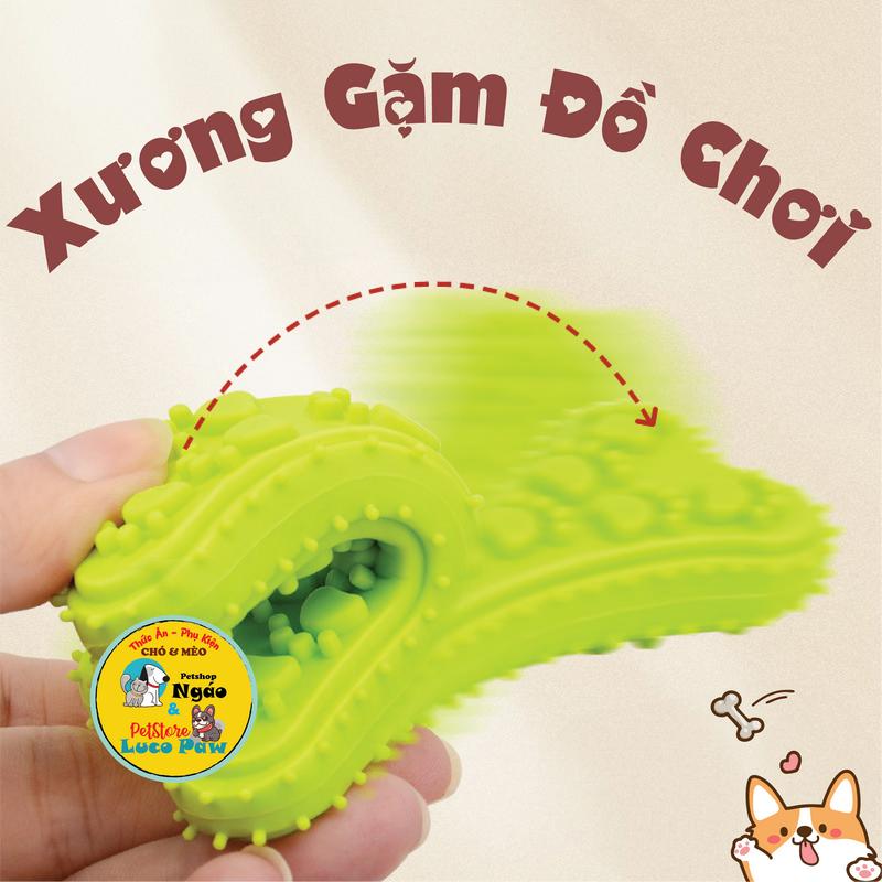 Đồ Chơi Xương Cao Su Cho Chó Tập Nhai Gặm ___ XƯƠNG ĐỒ CHƠI 2