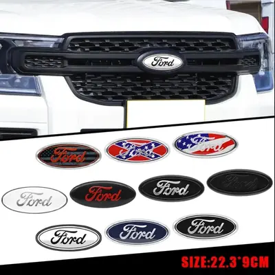 92607 - Luminix White Oval LED Emblem - Fits Ford F150 2024-2026 With Camera And W/o Spray Washer - Foto 9