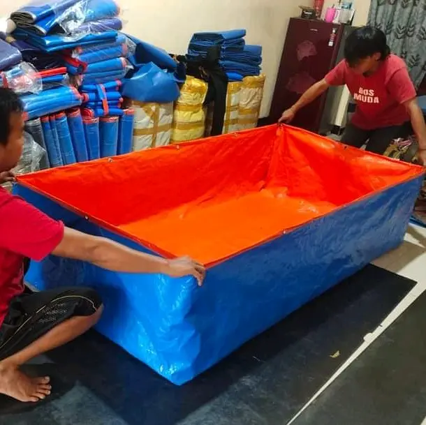 Terpal Kolam Kotak Murah Ukuran L.1M P.2M T.50cm Type A3 0