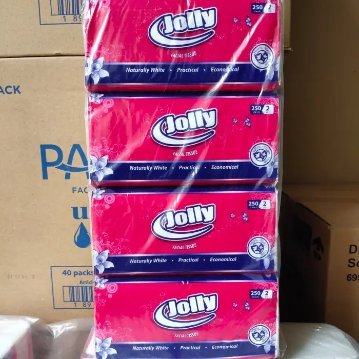 Tisu Jolly 4 PCS TISU Tissue JOLLY 250 SHEET / TISU MURAH LEMBUT !!! Tisu Paseo Tisu Tessa Tisu Nice 0