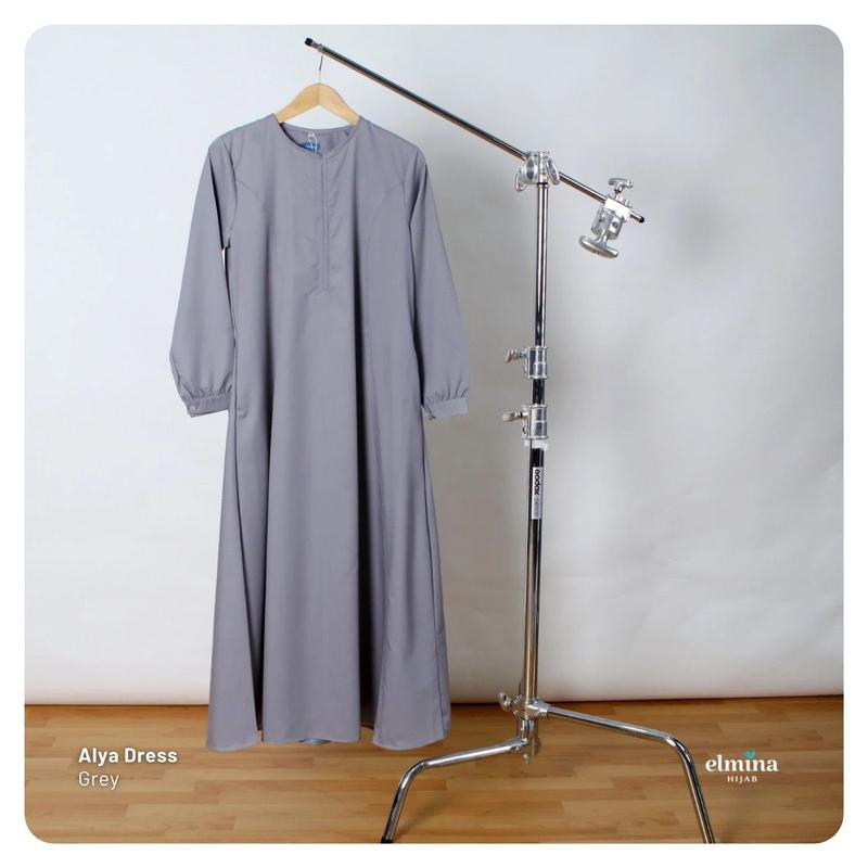 Product Introduction of Gamis polos Gamis toyobo Gamis busui Alya Series by elmina Muslim 9