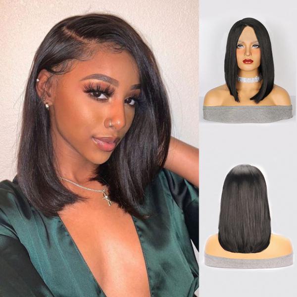 Product Introduction of Cross-Border Fashion Wig Women's Hair Band Short African Small Curly Hair Chemical Fiber Hair Cover High-Temperature Fiber Xuchang Wig 44