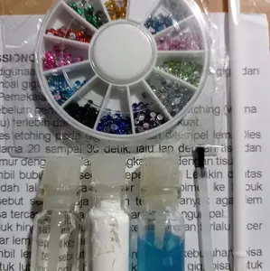 Lem Super+Diamond 250 pcs magnet emas transparan