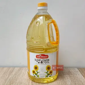 Lily Flower Sunflower Oil 2L - Minyak Bunga Matahari Sun Flower