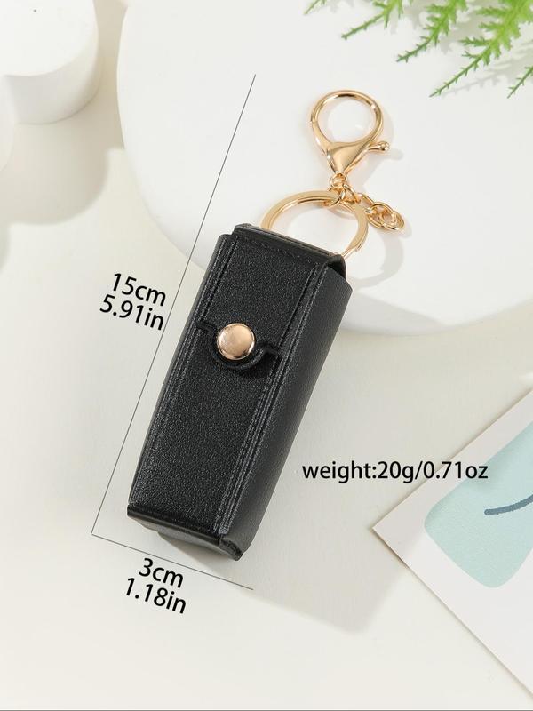 Solid Color Mini Bag Charm with Keychain for Women & Men, Casual and Versatile Bag Charm for Daily Use, Perfect Bag Decoration 5