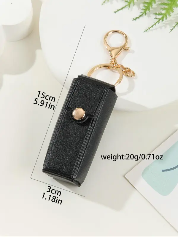 Solid Color Mini Bag Charm with Keychain for Women & Men, Casual and Versatile Bag Charm for Daily Use, Perfect Bag Decoration 5