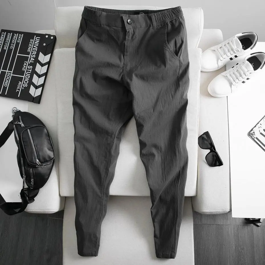 Quần đũi nam dài ống suông TOPMEN vải mềm thoáng mát dáng slimfit Menswear Pants Ong