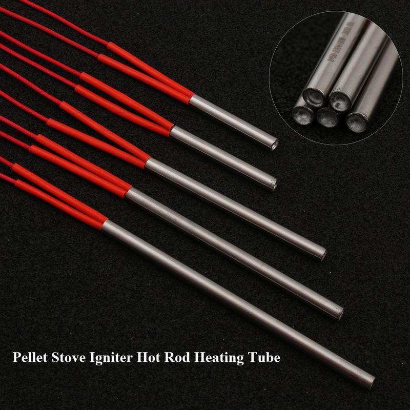 Product Introduction of toolstk High Quality Accessories Ignitor Starter Replacement 10*100/120/150mm Thread Fireplace Grill Stove Heating Tube Ignitor Pellet Stove Igniter 17