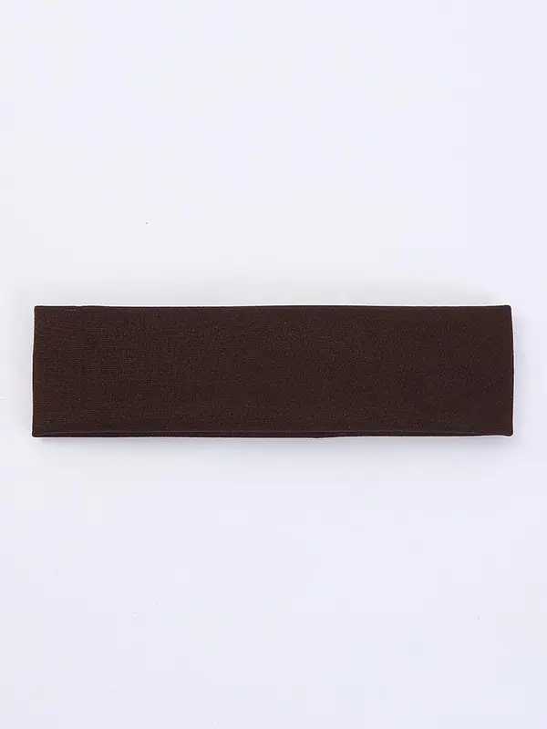 Solid Color Hair Band, Sweat Absorbing Hair Band, High Elasticity Hair Band for Women & Men, Fashion Hair Accessories for Gym Workout Running 3