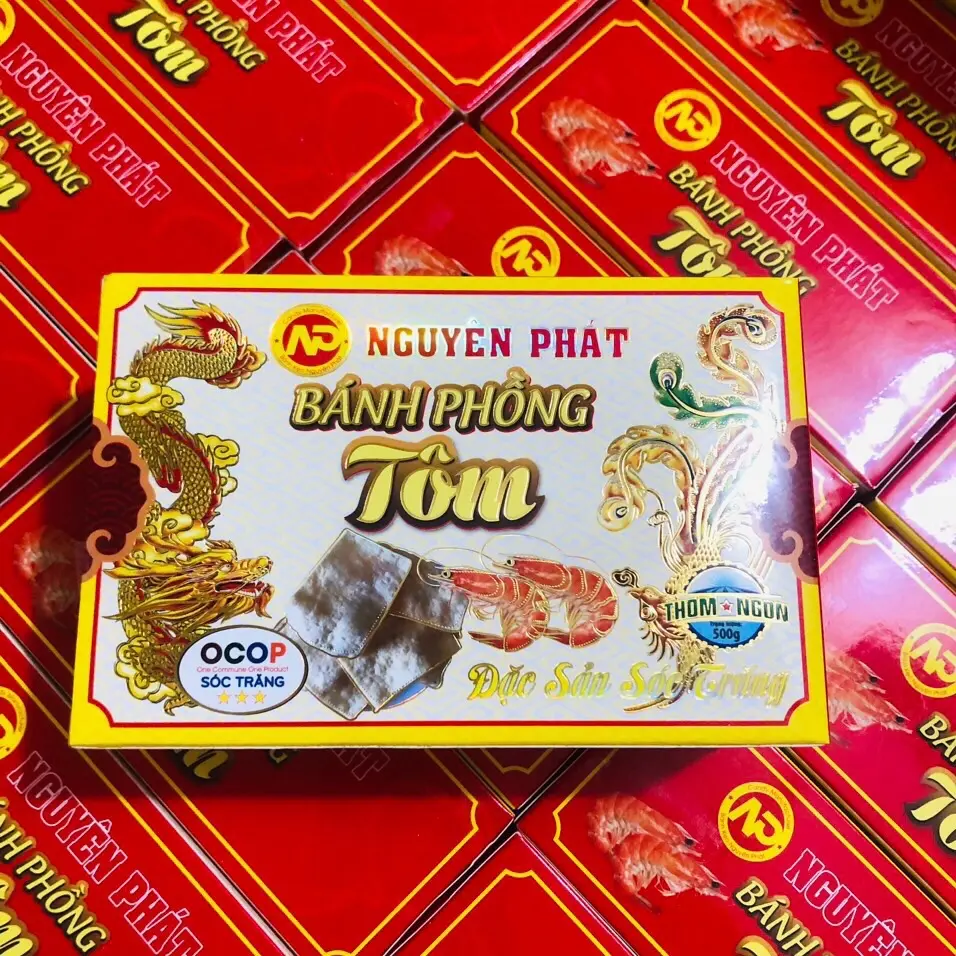Bánh phồng tôm thượng hạng 500gram / gói