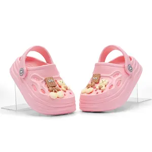 New Irsoe -Sandal anak perempuan baby girl model selop tali belakang berkarakter Lucu 1 - 3 tahun Sandal flip flop bohopanna