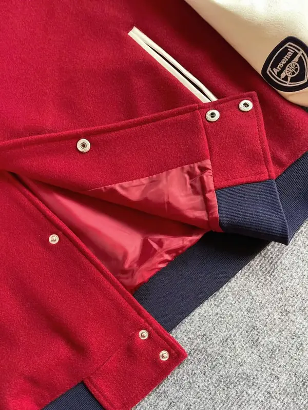 Áo khoác bomber Arsenal Varsity - Phong cách thể thao trẻ trung và năng động 4