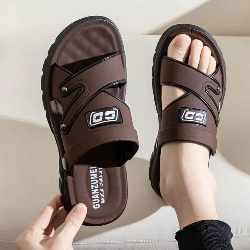 Sandal Selop pria MK 88 model Elegant dan Keren Sendal Karet 2