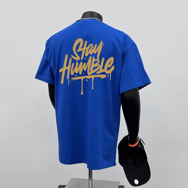 Áo Thun Nam ngắn Tay Thiết Kế Chữ Cái Đơn Giản, 100% Cotton, In Cổ Điển Áo Cổ Thuyền Unisex Menswear 8