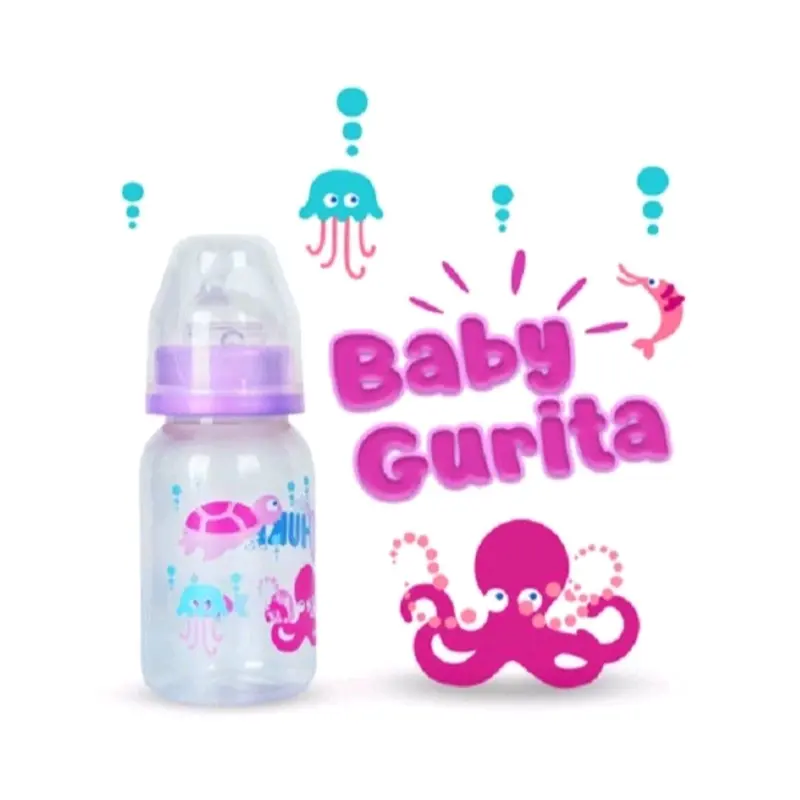 PAKET MURAH Botol Minum HUKI Lengkap + Sedotan 240ml 5