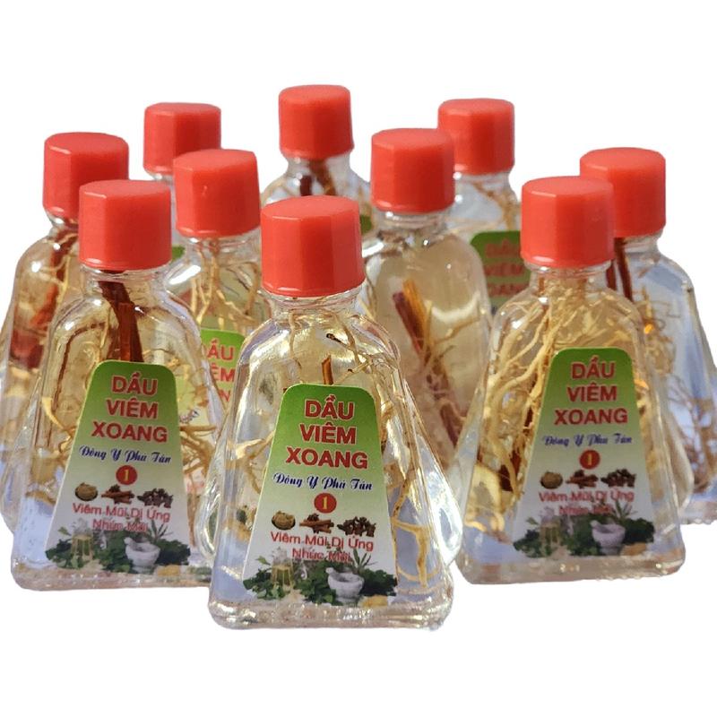 10 Dầu Viêm Xoang Nước Trắng 7ML Chai Lớn Có Rể Thuốc Tem Xanh Lá