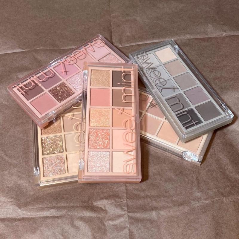 Product Introduction of Mắt nói lời chưa cần lời  Phủ bóng là tỏa sáng! Bảng phấn mắt nhũ kim tuyến Sweet Mint 10 ô, Phấn mắt 10 ô Sweet Mint lên tone màu cực đẹp siêu xinh bảng  ấm  mona nước  tẩy  trang  b5  son mi  giả  hoa  quỳ  tử  dino  215  biết romand  25 sonduongmoi 17