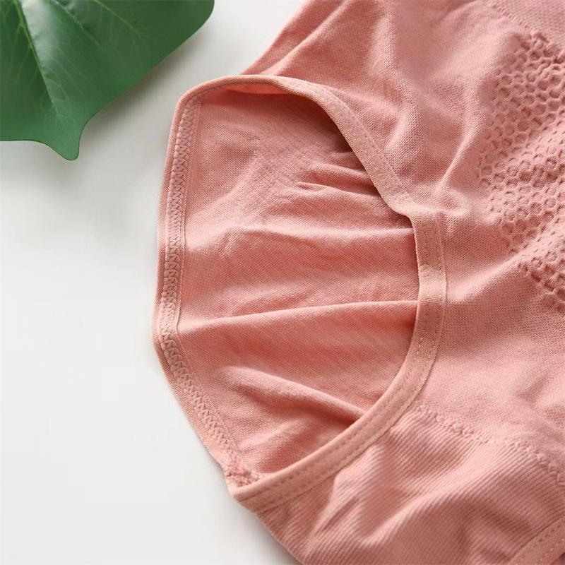 Product Introduction of ชุดชั้นในสตรีรังผึ้ง 3D สไตล์ญี่ปุ่น 11 สี กางเกงในระบายอากาศ บอดี้คอนไร้ตะเข็บ ทำจากผ้าฝ้ายแท้ เป้า Clothing Women สีเทา 29