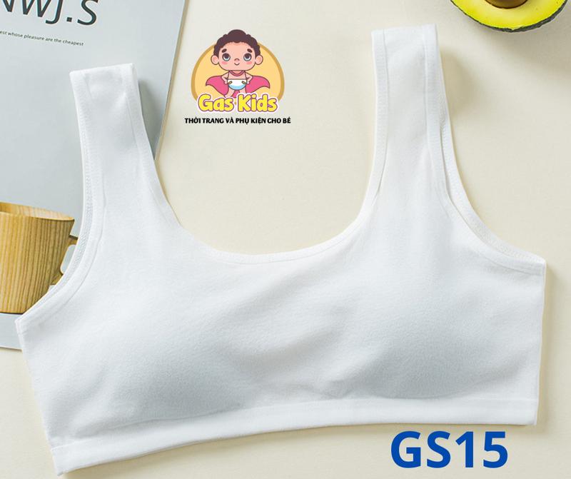 Áo bra có nệm mút dính liên cho bé cấp 1 2 3 0