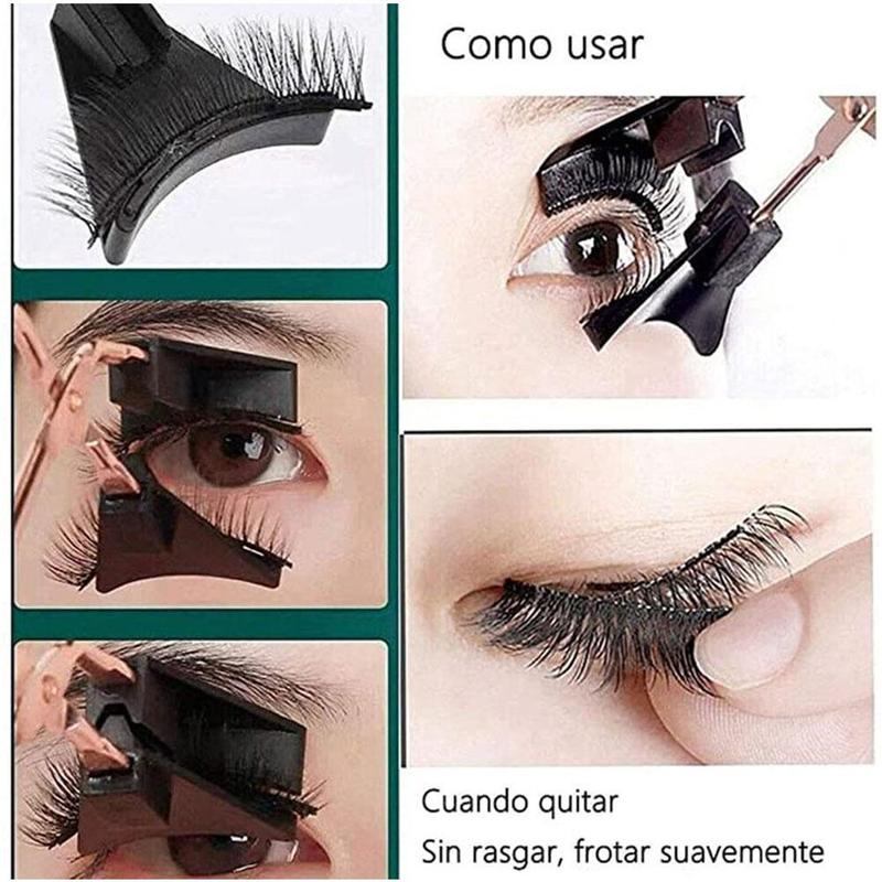 No-Glue Magnetic False Eyelashes Quick & Natural Wear For Any Look Magnetic Eyelashes Natural & Fairy Look, Easy Clip-On Easy To Wear 6
