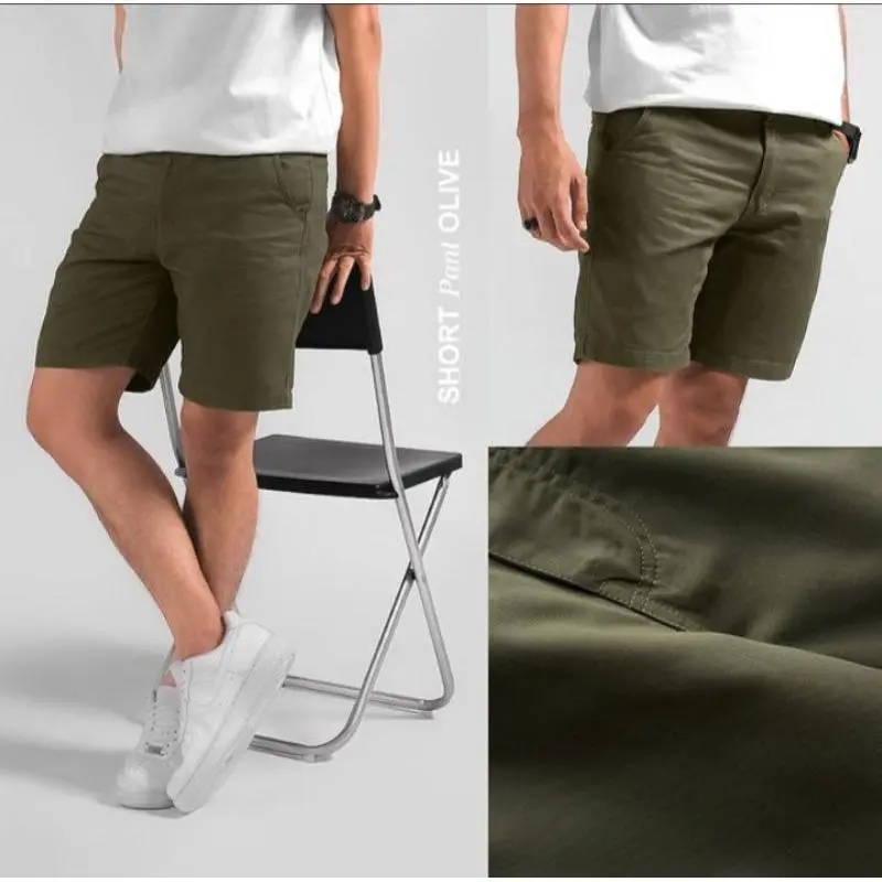 celana pendek pria broadshort cowok hitam premium quality Shorts Boxer Surfing Distro Katun Santai Dewasa Keren 6