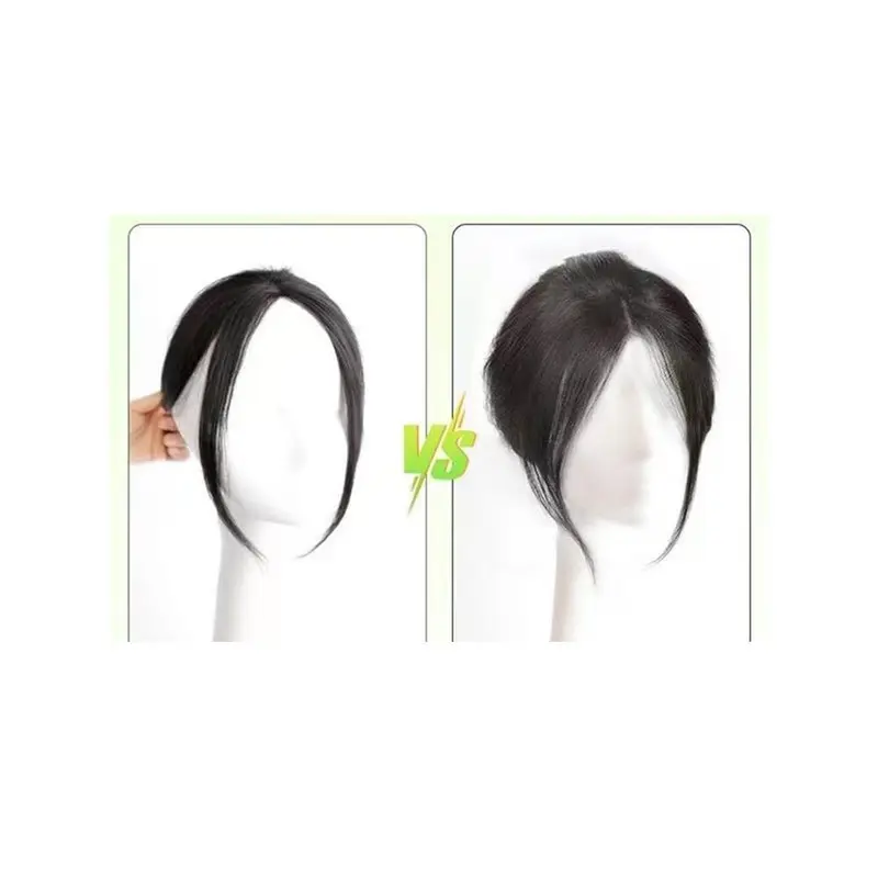 Tóc Mái Thời Trang Cho Nữ, Tóc Giả Bồng Bềnh Tám Nhân Vật Vô Hình, Miếng Dán Tăng Thể Tích Tóc, Tóc Mái Bằng Khí, Nối Tóc, Phụ Kiện Tóc 7