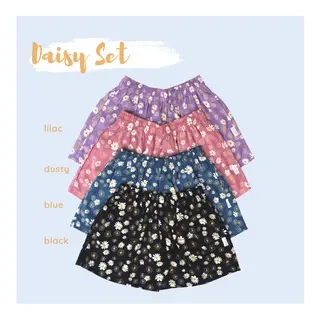 POMAPOO - Set Baju Wanita dan Baju Kucing dan Baju Anjing  Daisy Lounge Set 4