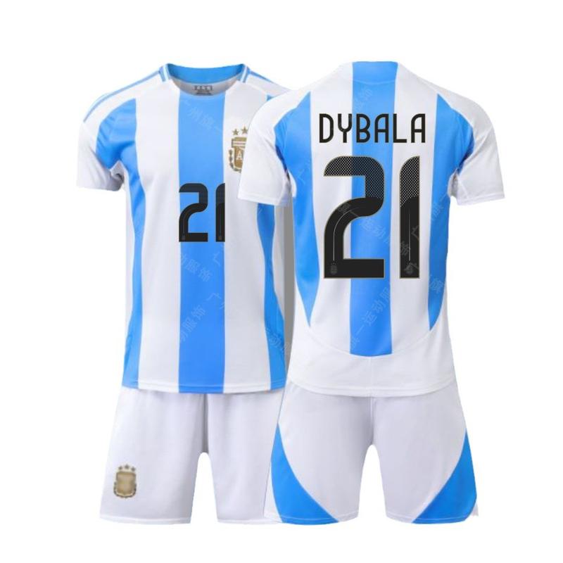 Áo Thi Đấu Argentina, SốMassey 2425 Tòa án nhà mới, Số 10Bộ đồ đá bóng, 22 Lautaro, Phù hợp với người lớn và trẻ em, Thông Dụng 5