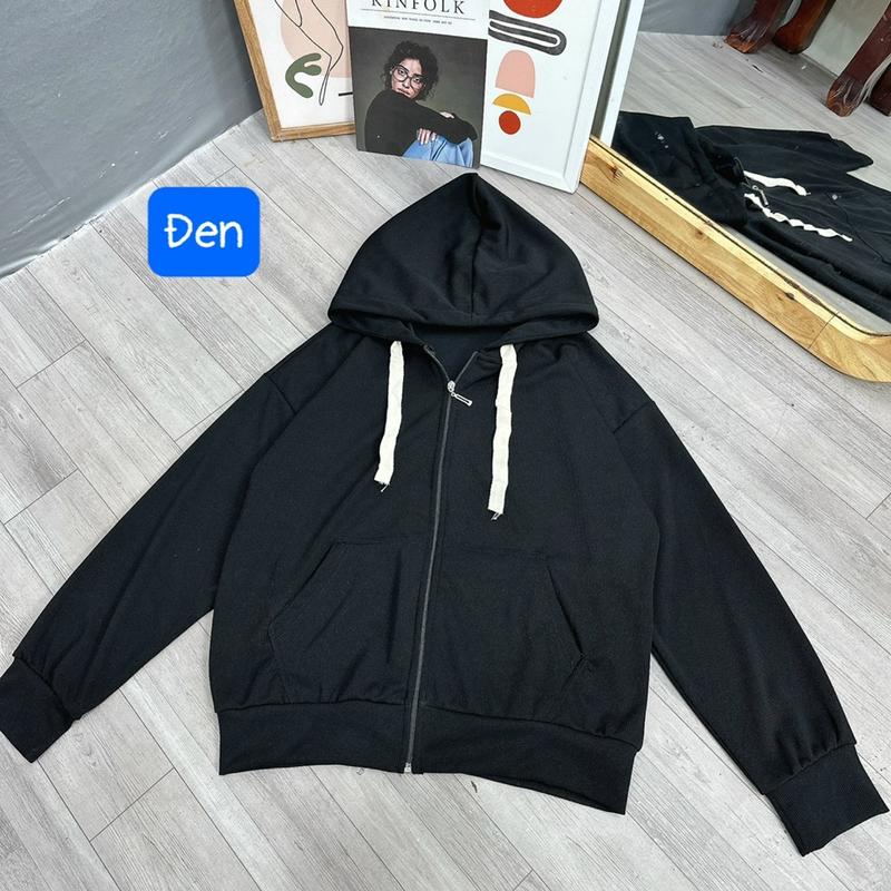 Product Introduction of Áo khoác thun gân bigsize nữ, áo khoác đi nắng vải mịn đẹp chuẩn đậu bigsize -KHOAC2 21