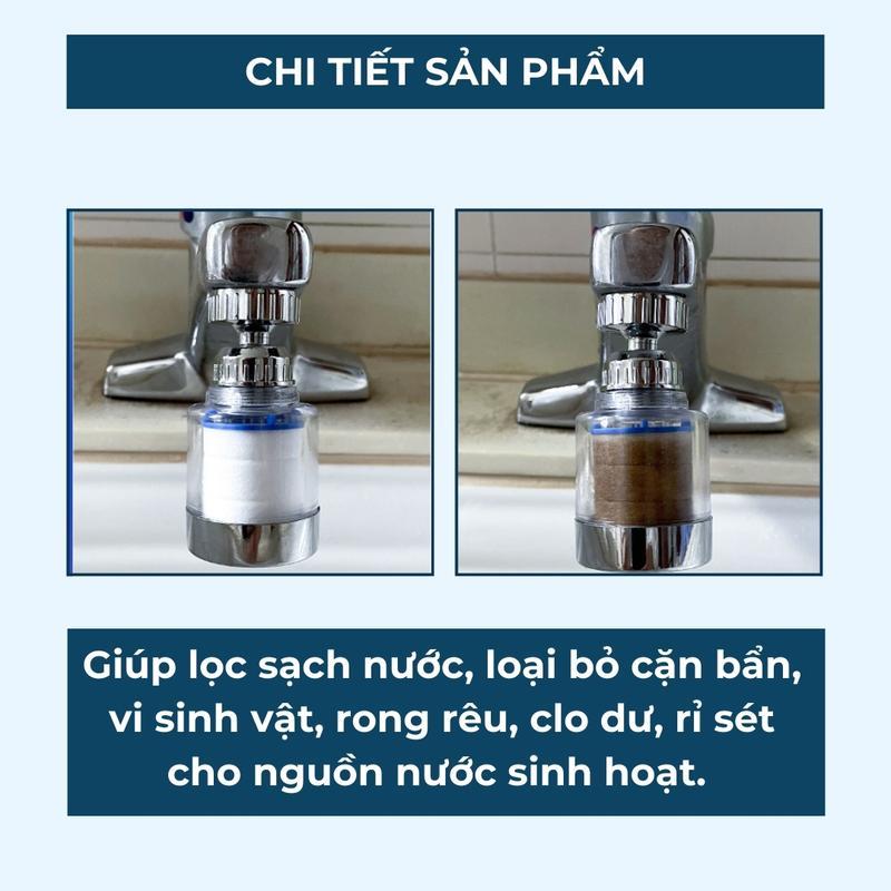 Nhà bếp gia đình Extended Splash vòi lọc 2