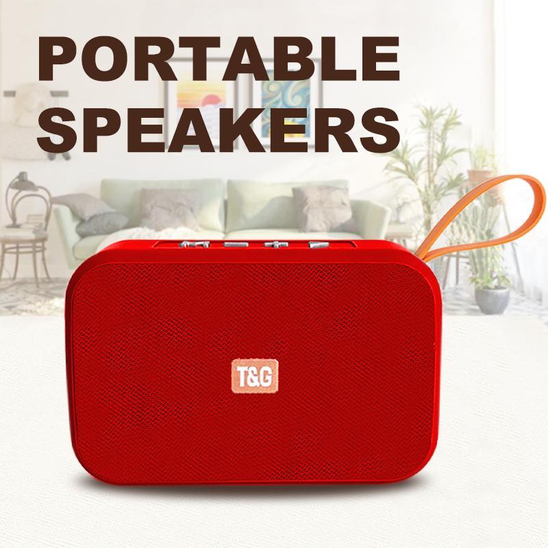 Product Introduction of T&G Portable Wireless Speaker, Rechargeable Stereo Speaker, Hands-free Call Music Speaker, Suitable for Connect to Mobile Phone/Tablet/TV 3