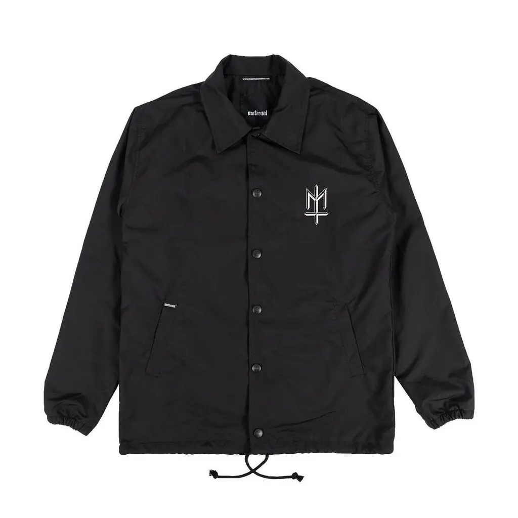 Coach Jacket Maternal Disaster Black Pria Distro