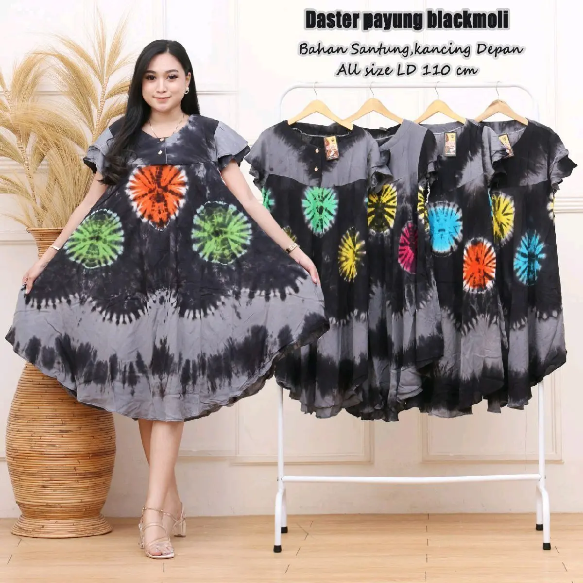 Daster payung klok lebar busui mamah muda kekinian daster ayu poppy