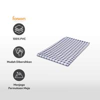 Gambar AZKO Forhom 145X240 cm Taplak Meja Pvc Gingham Tablecloth Aesthetic Alas Meja Serbaguna Dekorasi Ruang Makan Ruang Tamu Home Decoration - Biru, 145x240cm dari AZKO ID Kota Administrasi Jakarta Barat 3 Tokopedia