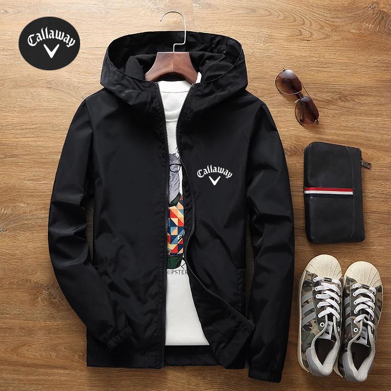 Product Introduction of Embroidered Callaway High Quality Autumn and Winter New Men's Hooded Coat Trendy Men's Top Casual Jacket Windbreaker Menswear Lingerie Longsleeve Tights 11