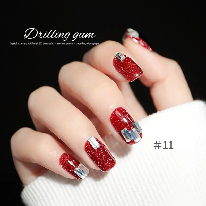 Nail Annies Gel Disco 15ml Nail Polish Elegant Nail Art Gel Longlasting Gel Nail Polish Kutek Disco Perawatan Kuku Cantik 3