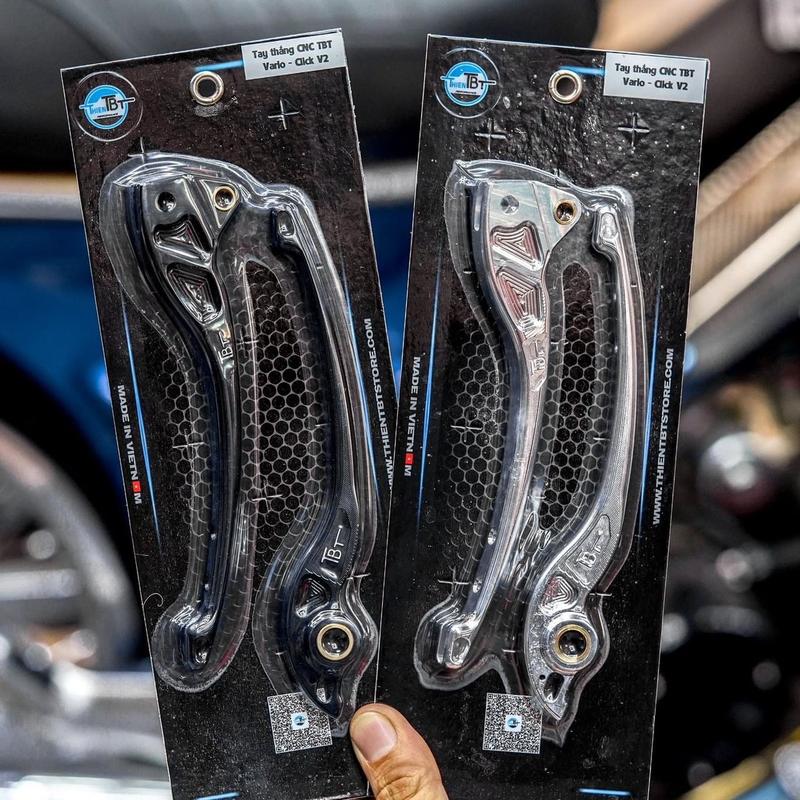 PHỤ KIỆN - TAY THẮNG TBT V2 VARIO, CLICK 125 150 - NHÔM CNC NGUYÊN KHỐI